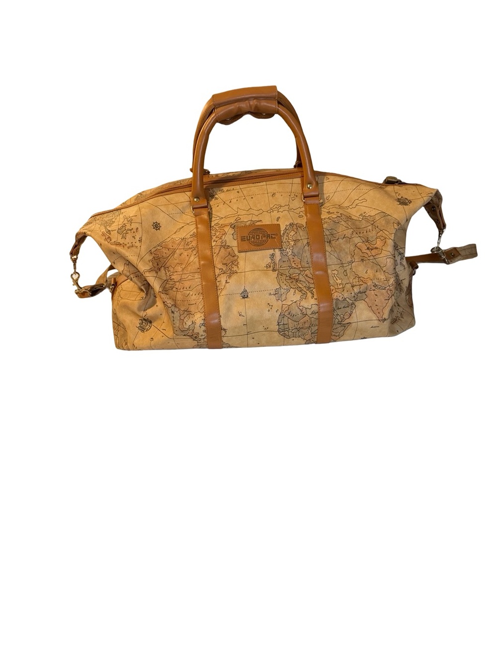 Vintage Euro Pac World Map Travel Bag Duffle Bag - Picture 2 of 12